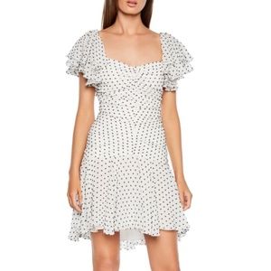 Bardot Jessi Ruched & Ruffled Party Dress